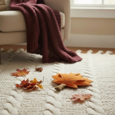 Jouet de fouille feuille d’érable pour chien effet crunchy automne
