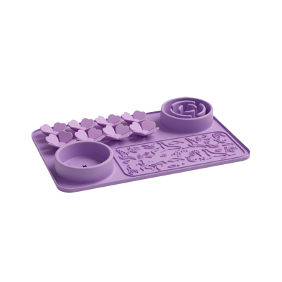 Tapis de léchage anti-glouton multi-zones MAISON MOULIN