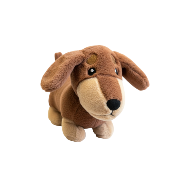 Peluche doudou pour chien – Jouet interactif avec squeaker et effet crunchy