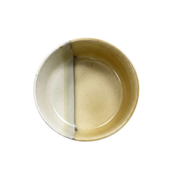 Gamelle en céramique bicolore pour chien et chat