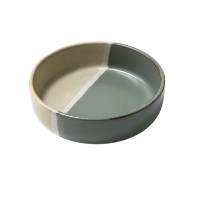 copy of Gamelle en céramique et son support en métal