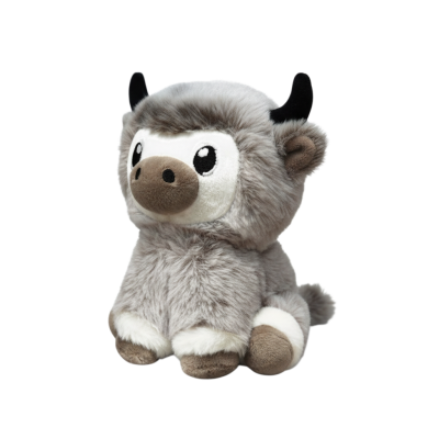 Doudou Yak pour chien – Peluche douce avec squeaker