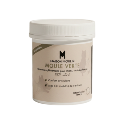 Moule verte pour chien, chat et cheval – Articulations naturelles