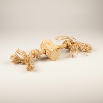 Jouet en bois de caféier pour chien | Naturel, sûr et durable