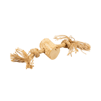 Jouet en bois de caféier pour chien | Naturel, sûr et durable