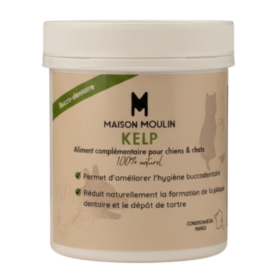 Kelp Naturel – Complément Hygiène Bucco-Dentaire Chien & Chat