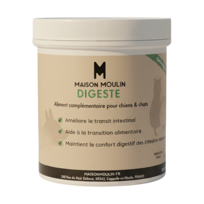 Complément digestif chien et chat – Digestion naturelle