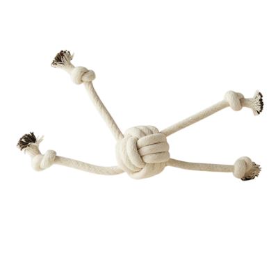 Balle en corde avec une poignée