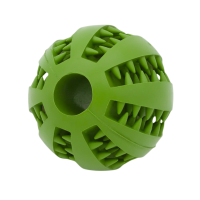 Balle de collation pour chien – Stimulation mentale & hygiène dentaire