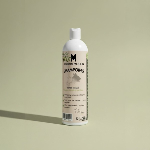 Shampoing Jardin Toscan – Chien peaux sensibles