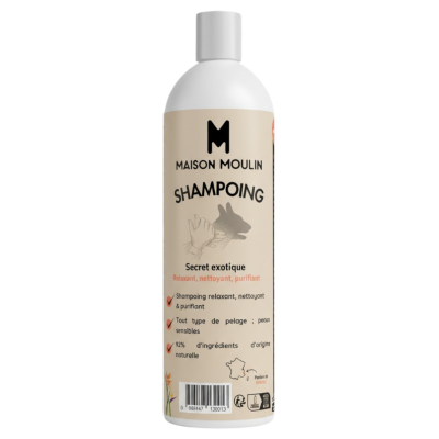 Shampoing purifiant naturel pour chien et chat – Peau saine & pelage frais