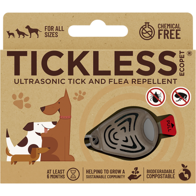 Répulsif ultrasons anti-tiques et anti-puces pour chien