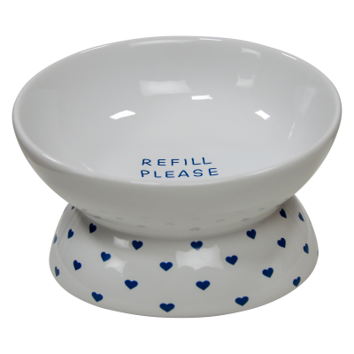 Gamelle surélevée ergonomique pour chat et petit chien