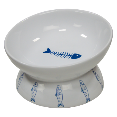 Gamelle surélevée ergonomique pour chat et petit chien