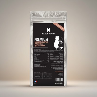 copy of Nouvelle Croquette PREMIUM "sans céréales" Chien actif / Chiot 9Kg sans légumineuses